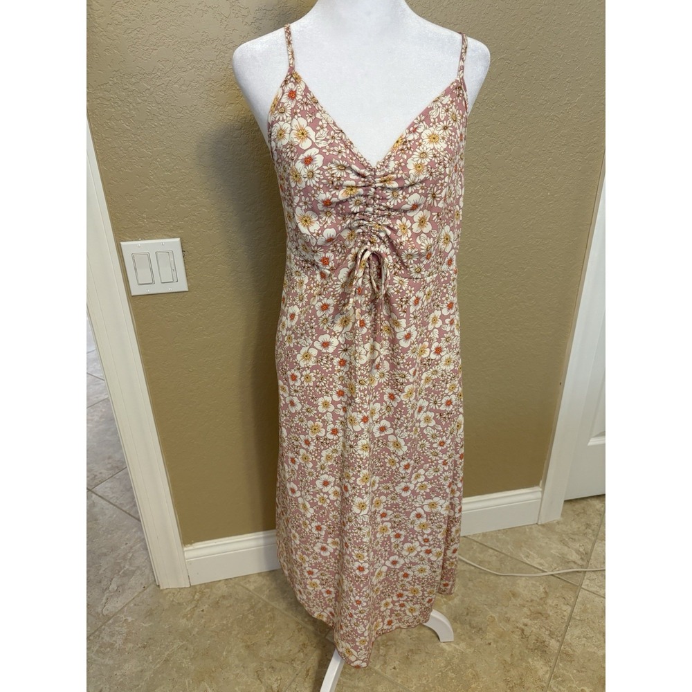 Jessica Simpson Pink‎ Floral Print Romantic Sundress, Medium